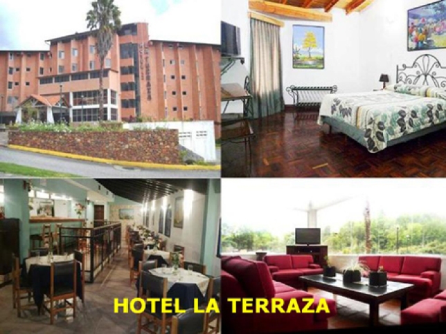 HOTEL LA TERRAZA Mérida – Estado Mérida Correo para reservas drhterraza@gmail.com Twitter: @hotel_terraza Facebook:drhterraza@gmail.com Teléfonos 0274 - 2441133 - 2441153